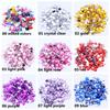 Hot Sale 4mm Acrylic Loose 10000pcs FlatBack Square Gems for Crafts Scrapbooking DIY Bags Clothes Nail Art Decoration