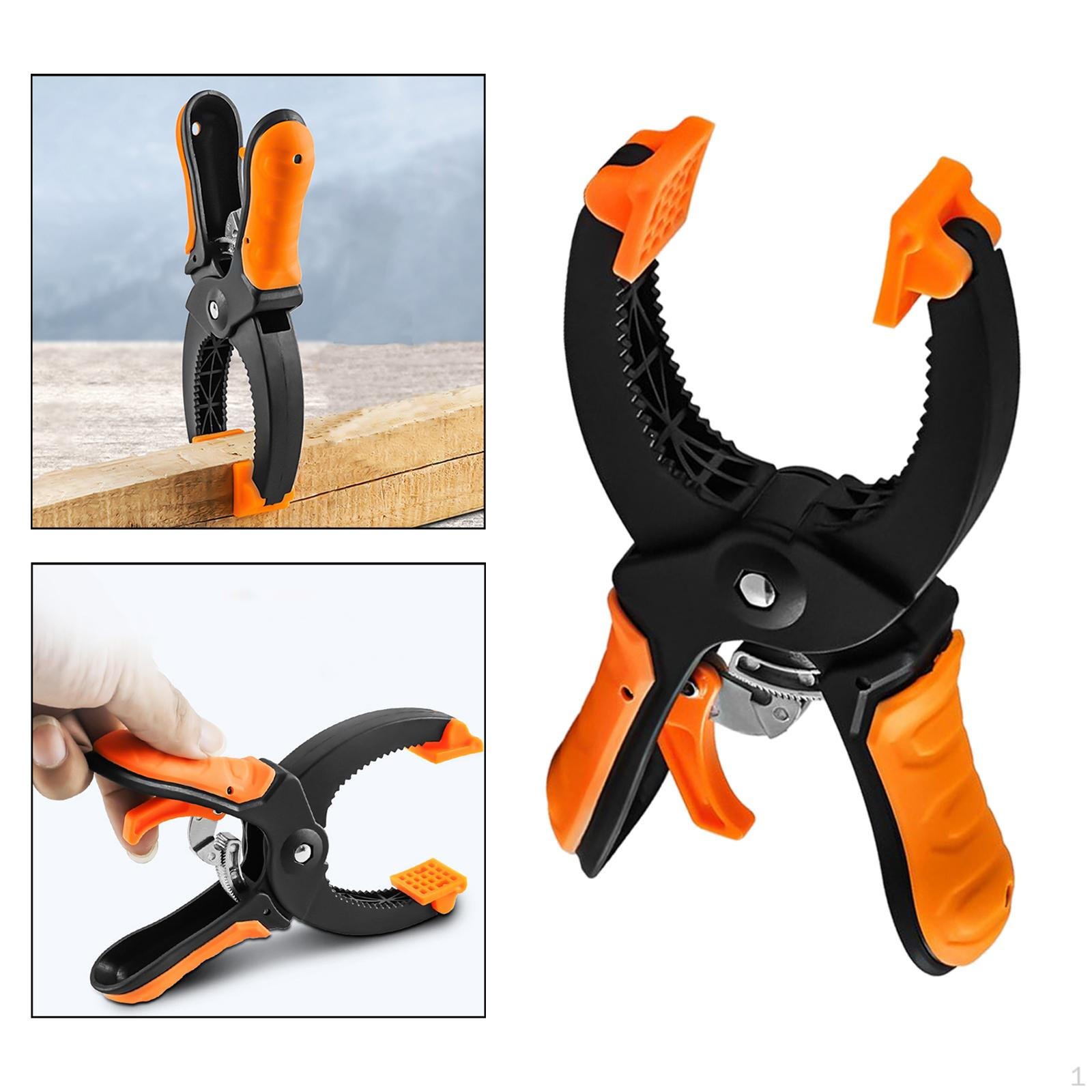 Heavy Duty Ratchet Clamp for Home Improvement Projects - Strong Clamping Force DIY Tool Style A
