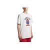 Moncler Motif T-Shirt Round Neck Animal Print Letter Loose Short Sleeve T-Shirt Men T-Shirts White I20918C000588390T032