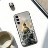 Buddha statue Phone Case For Samsung Galaxy A73,A72,A71,A70,A53,A52,A51,Soft Black Cover