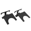 Wall Mount Polisher Holder Black Angle Grinder Stand Metal Garage Workshop Organizer for Waxing Machines