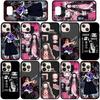 Phone Case for Samsung Galaxy S25 S24 S23 iPhone 16 15 Xiaomi Redmi Note 14 13 12 16E 11 Pro Max OPPO Moto Huawei Kokushibo Kamado Nezuko Demon Slayer