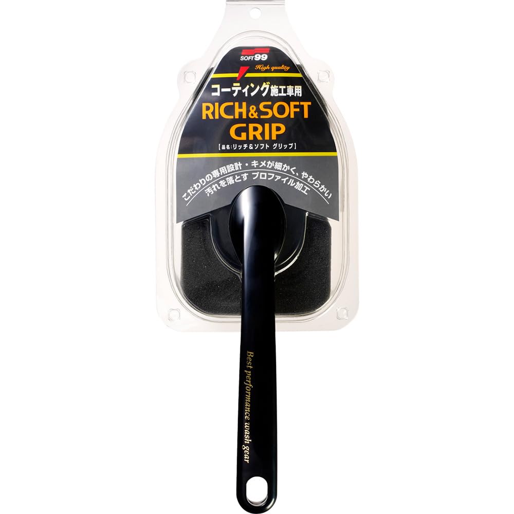 

Мягкая губка для мытья автомобиля SOFT99 Rich Soft Grip & (04171) чёрный