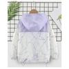 Girls Kids Thickened Windproof Warm Colorblock Fashion Outdoor Jacket