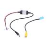 Car Relay Filter Rear View Camera Timer Delay with Reversing Adapter Cable Fit for RCD330G