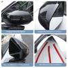 For ZEEKR 7X 007 GT 001 9X 8X Car Rearview Mirror Chrome Decorative Trim Anti Scratch Exterior Accessories Protective Cover