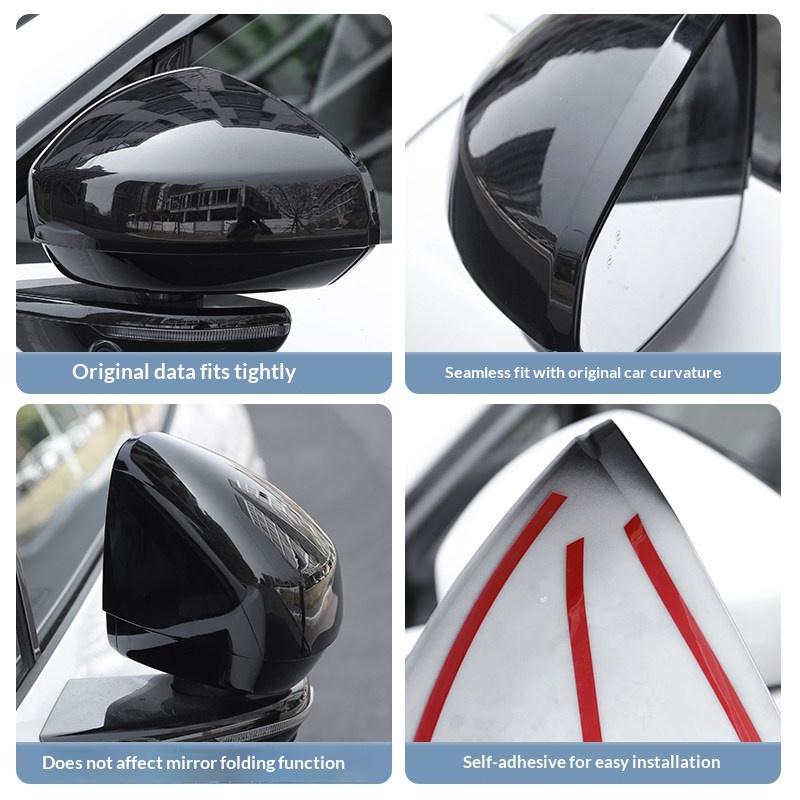 For ZEEKR 7X 007 GT 001 9X 8X Car Rearview Mirror Chrome Decorative Trim Anti Scratch Exterior Accessories Protective Cover