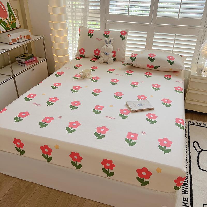 Laken i tegneseriestil til barnerom sabanas Hudvennlig madrasstrekk Hjem Sengetøy(Ingen putevar)