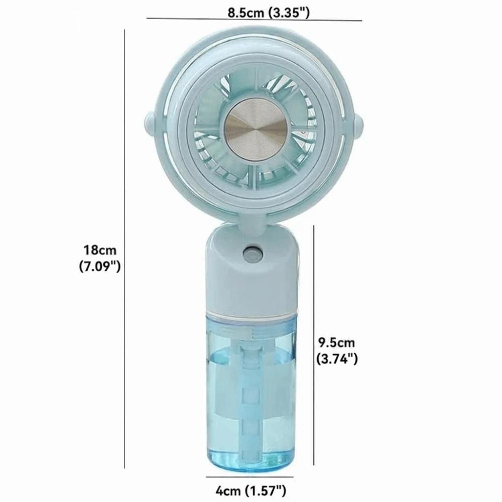 Portable Portable Mini Handheld Fan Water Mist Spray Fan for 5V300mAh Hot Summer
