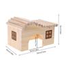 Trendy Wooden Hamster Nest Sleeping House Home Luxury Cage Pet DIY Hideout Hut Toy Small Animal Supplies Hamster Cage