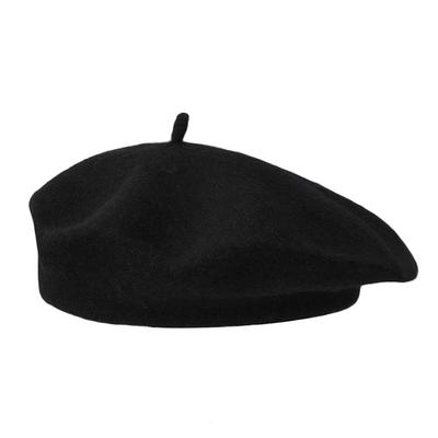 Fashion Warm Winter Wool Berets Hat Retro Solid Color French Artist Hat All Matched Elegant Plain Cap Women Girls