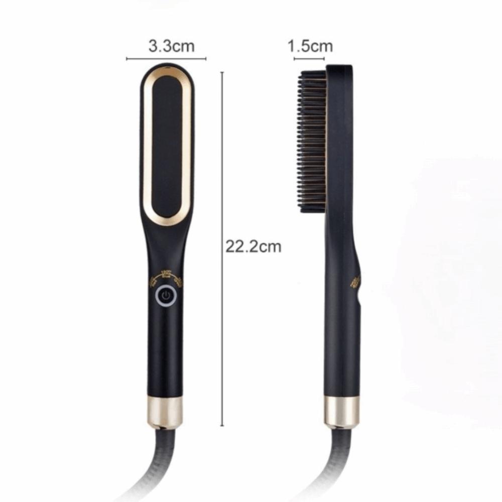 PTC Heating Hair Straightening Brush Tourmaline ceramics Electric Beard Comb  Hair Styling