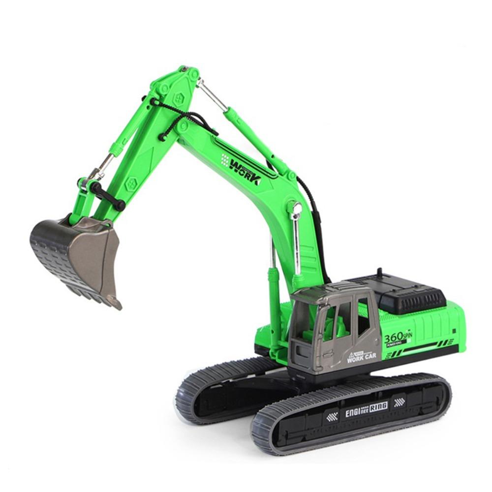 Rotatable Excavator Model Toy Simulation Construction Vehicle Model  Collection
