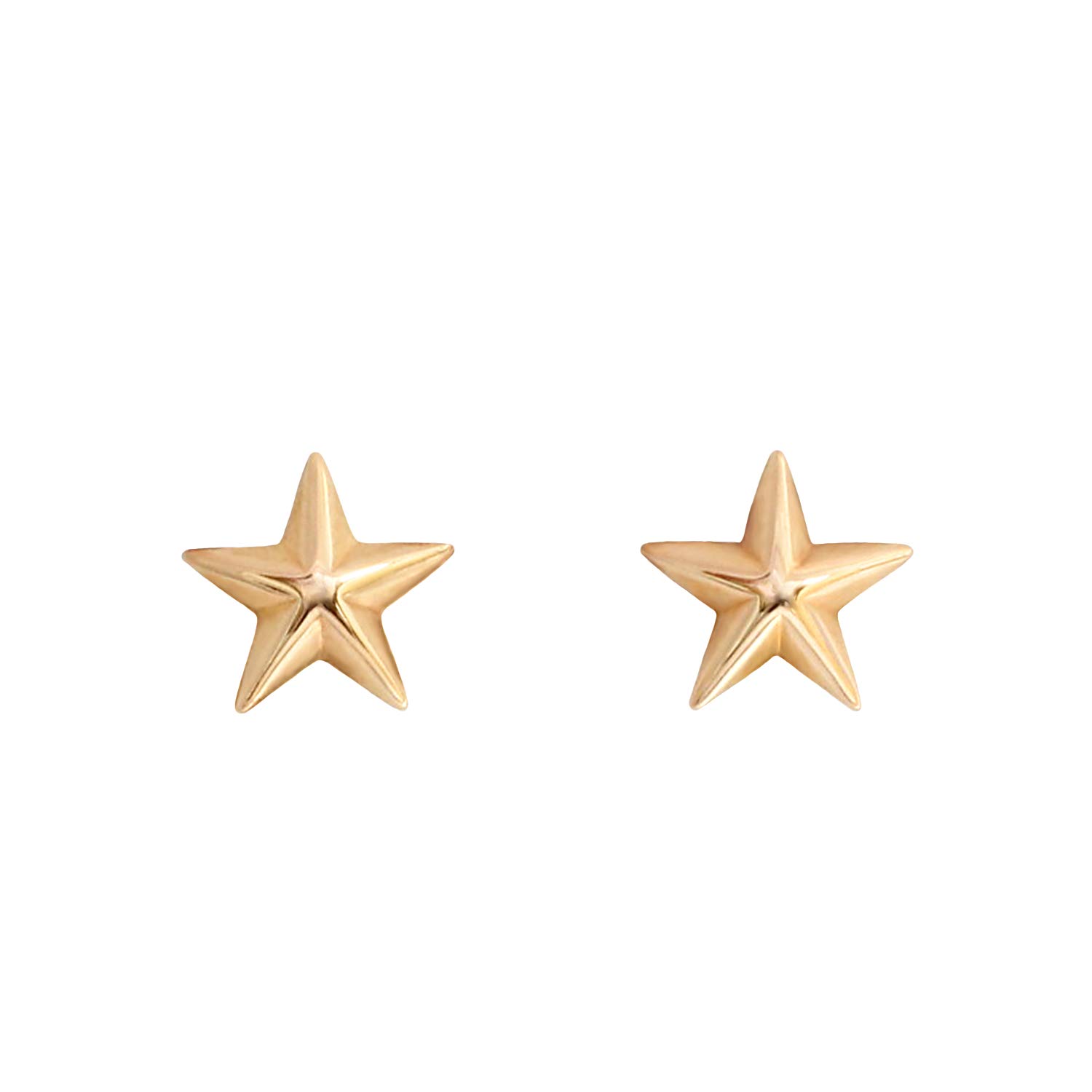 

Star Earrings 18K 18K Pink Gold K18 Small Star Stud Earrings [Barzaz] Women s