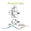 Miniature Load Cell with RS485 Digital Transmitter Modbus-RTU Output High Precision Pressure Sensor 500kg 1000kg 2000kg
