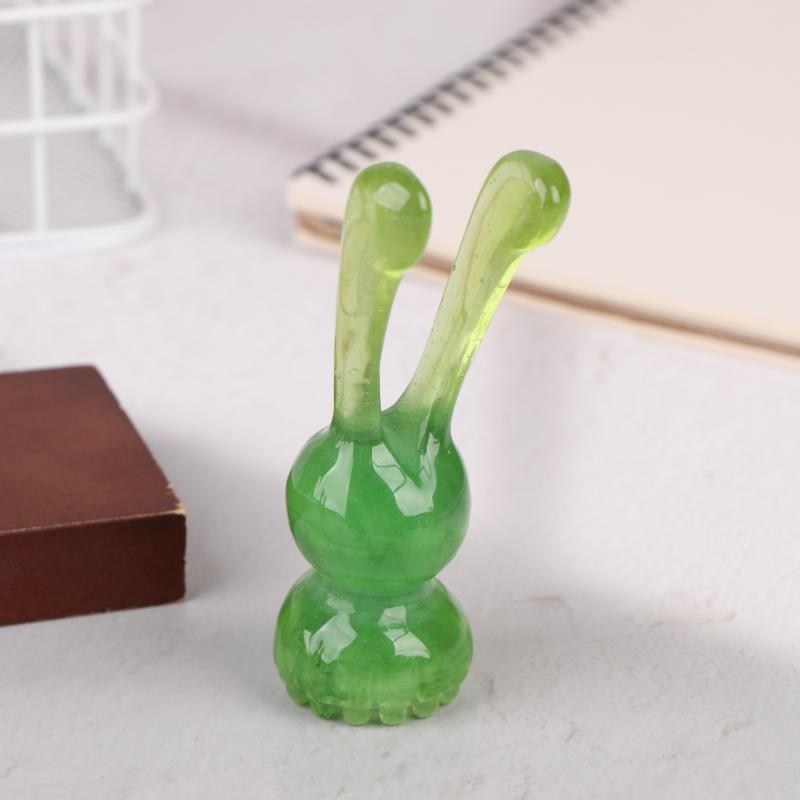 Multifunctional Resin Nose Scraping Massager Facial Scraping Massager Head Scalp Massage Comb Rib Shifting Rod Acupoint Stick