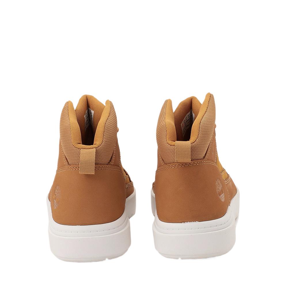 Timberland Allston Leather Casual Classic High-Top Sneakers Men Sneakers Brown TB0A65Q1754