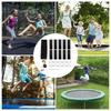 Trampoline Patch Replacement Repair Supplies Triangle Ring Buckle Wear Resistant Sturdy Trampoline Patch Repair Kit