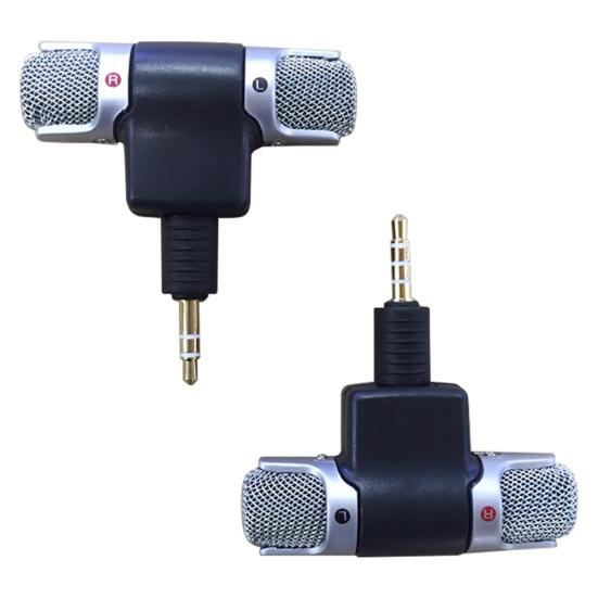 ECM-DS70P Mini Stereo Microphone Voice Sound Mic for MD Cell Phone PC Laptop