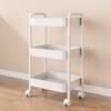 OIMG Multi-purpose Rolling Metal Storage Rack