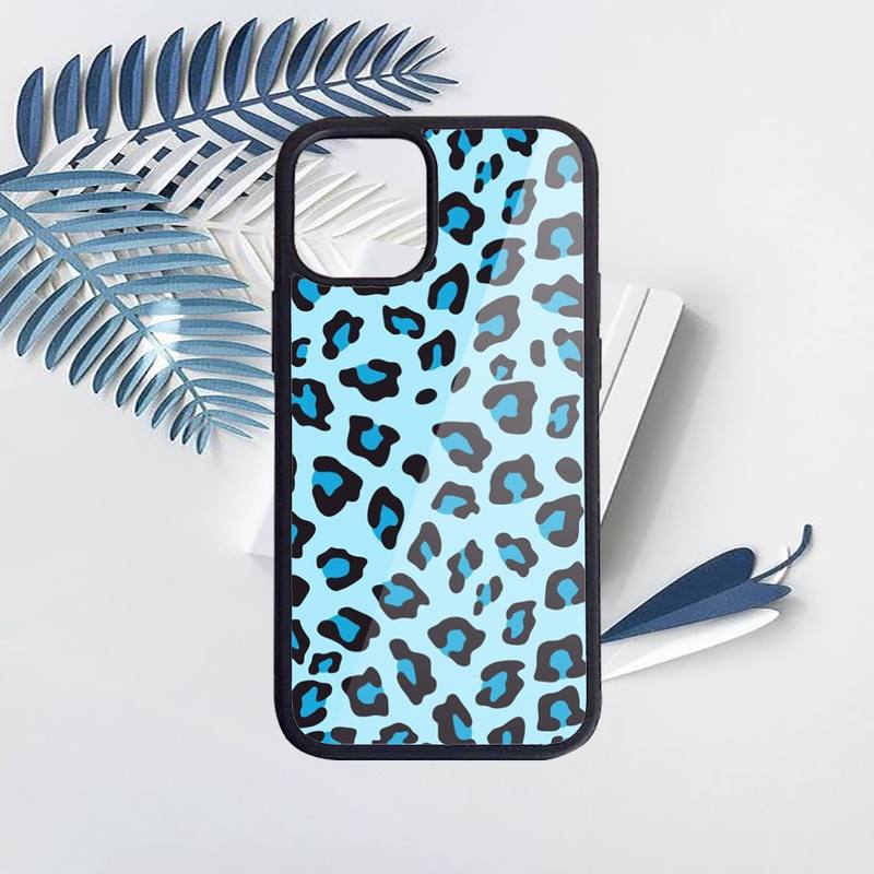 Leopard Print Phone Case PC for iPhone 11 12 13 Pro XS MAX 8 7 6 6S Plus X XR Luxury Shell Funda
