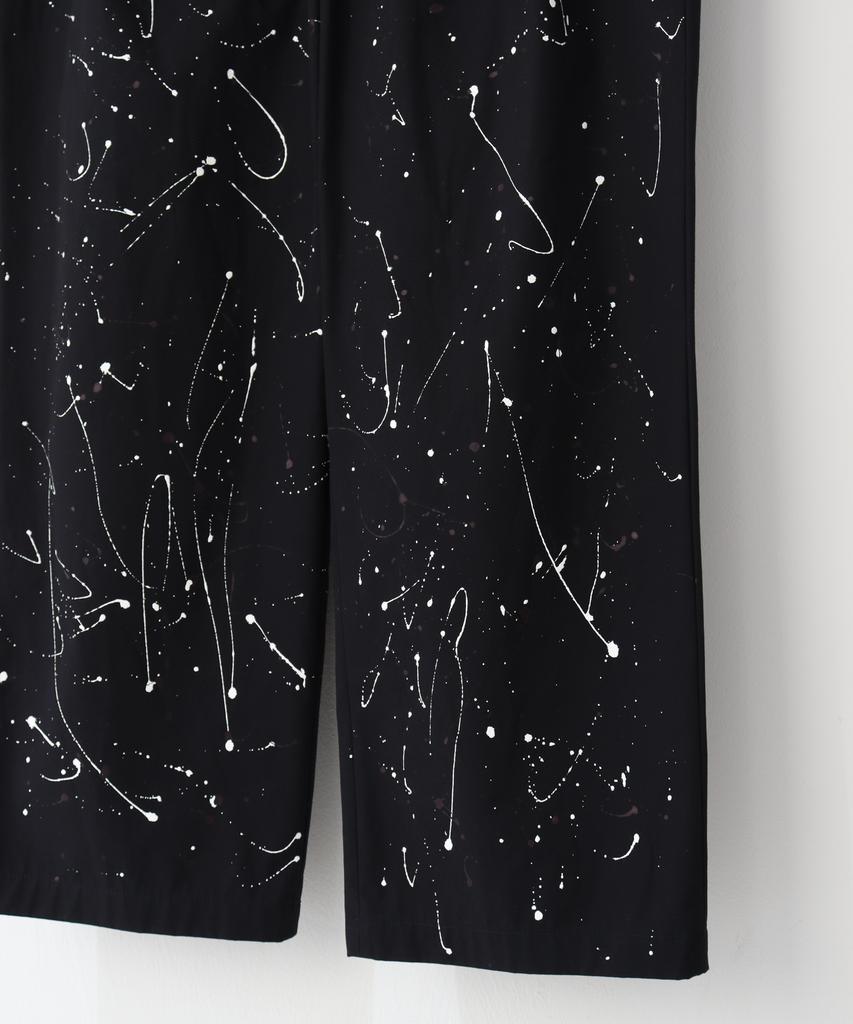 Wagi Painted Architect Pants (Dark Navy)