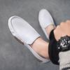 New High Quality Men Flats Casual Leather Soft Bottom Lazy Shoes Brand Outdoor Walking Loafers Breathable Plus Size38-48