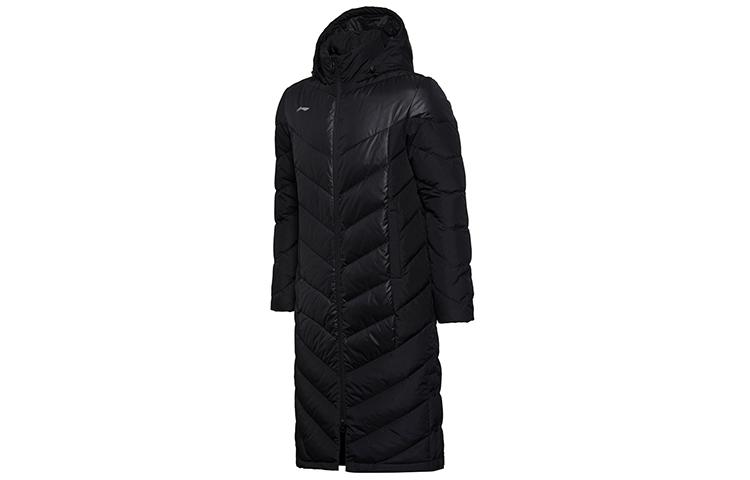 Li Ning Down Jackets Men s Black Hooded Moderate Other AYMM115-2 M