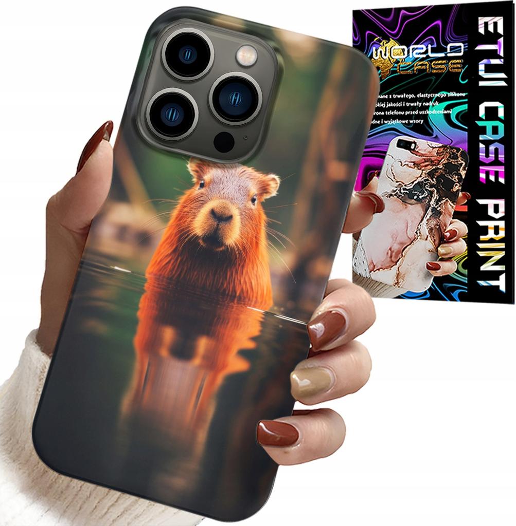Etui Do Iphone 14 Pro - Słodka Kapibara, Capibara, Wiele Wzorów