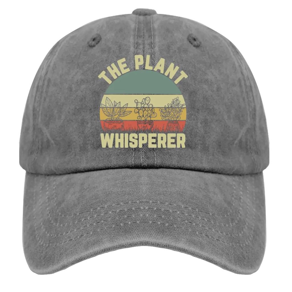 Funny Gardener Dad Hat The Plant Whisperer Plant Gardening Baseball Cap for Men Vintage Hats Adjustable