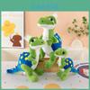 Dinosaur Plush Toy With Short Pile Fabric And Large Eyes For Kids And Collectors
