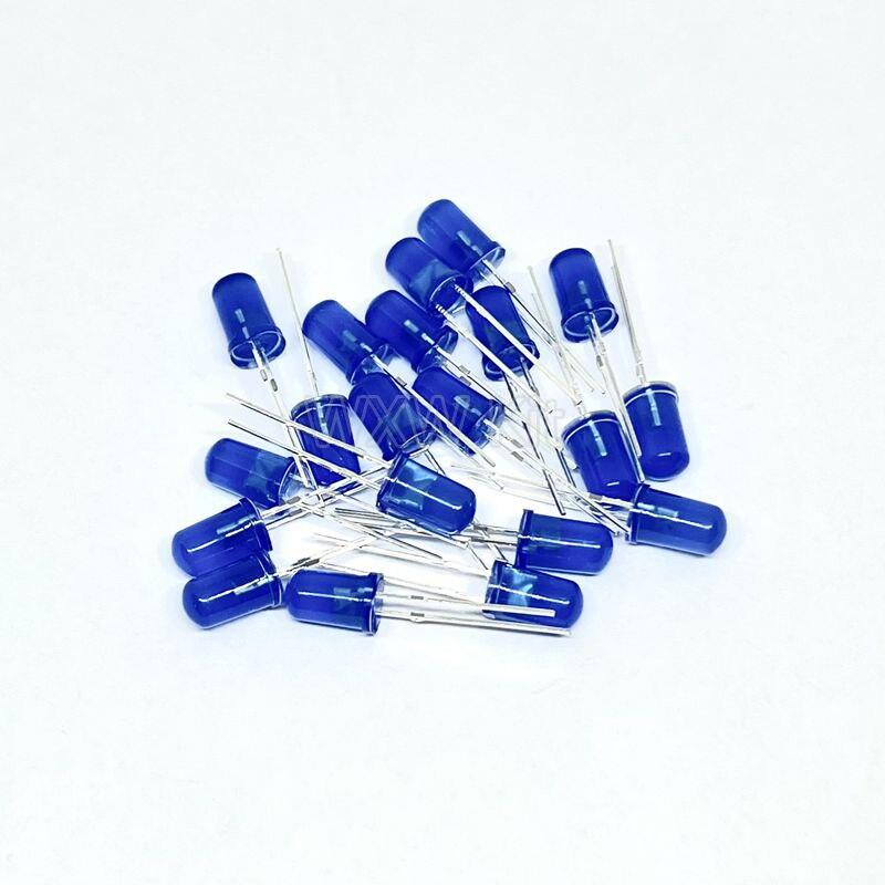 100PCS/LOT 3mm 5mm LED Diode  White Green Red Blue Yellow DIP F3 F5 Leds Light Emitting Diodes Electronic