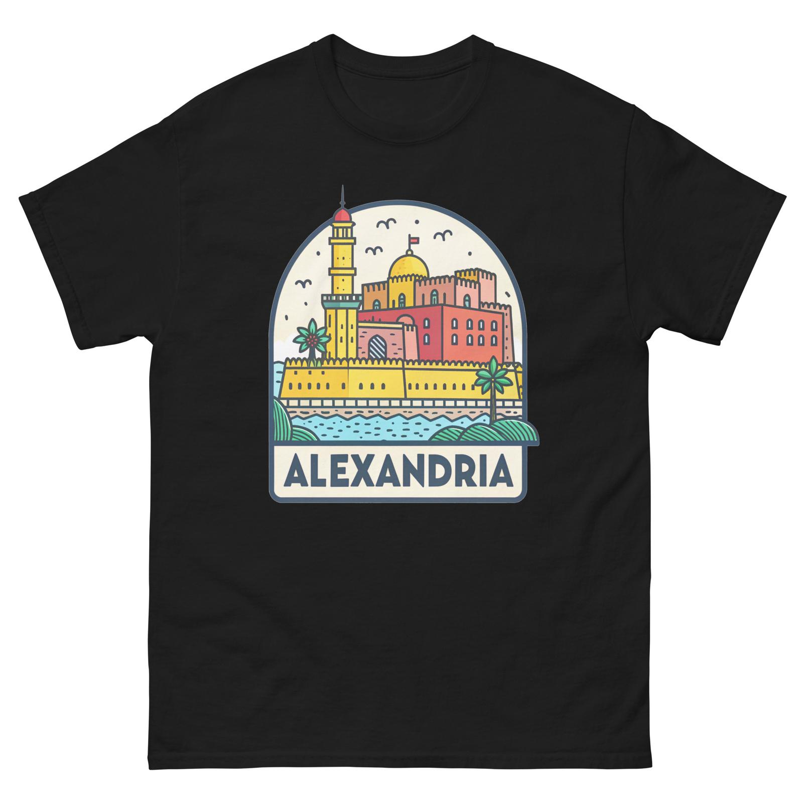 Alexandria World Travel Urban Area City T-Shirt XXXXL