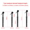 Telescopic   Seatpost 30.9Celsius31.6mm   Height Bike SeatTube Aluminum Alloy Hydraulic   Seatpost Cycle Accessory