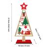 Natural Wood Festival Tree Sculpture Holiday Centerpiece Handmade Desktop Decoration For Christmas Gatherings And Gifts