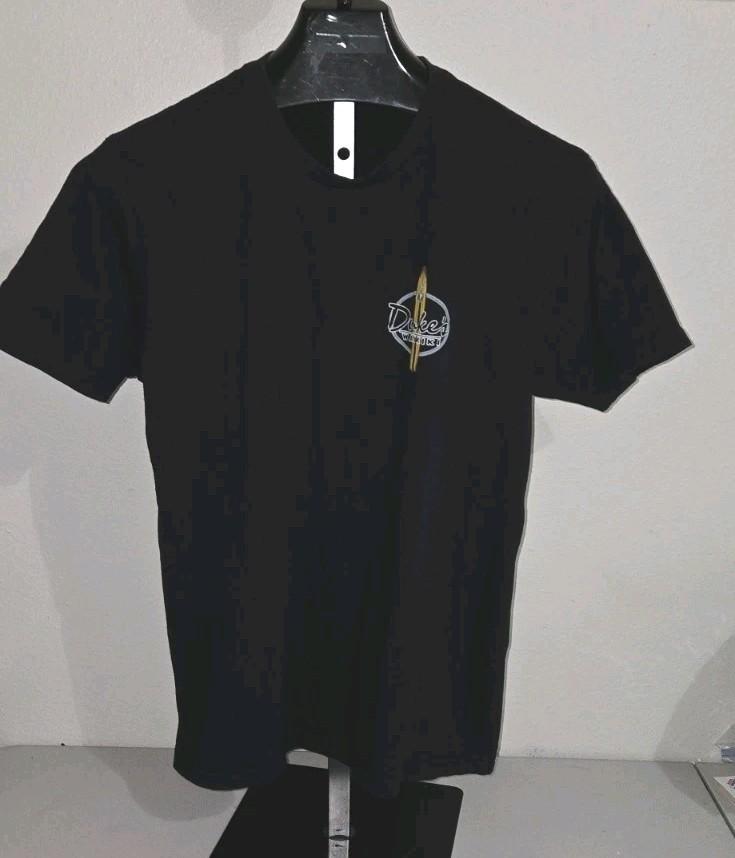 Soft Black Hui Nalu Honolulu NextLevel Duke s Waikiki Graphics Size L Tee Shirt XL