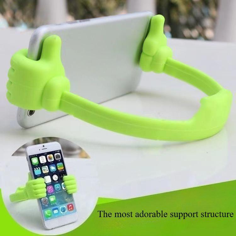 1PC Thumb Mobile Phone Holder Bedside Tablet Amazon Cute Creative Lazy Desktop Mobile Phone Holder Adjustable