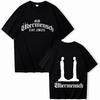 Gdragon Übermensch 2025 Damen T-Shirts Harajuku Rundhals Sommer Lässig Baumwollhemd Oversize Y2k Damenkleidung Frau Kleidung
