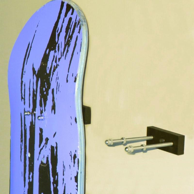 Skateboard Wall Mount Hanger Horizontal Skateboard Storage Rack Skateboard Hooks Hanger with Screws for Skateboard Deck