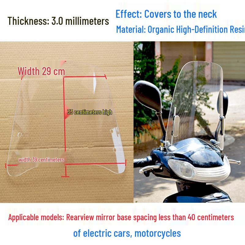 Electric Vehicle High-Definition Transparent Windshield