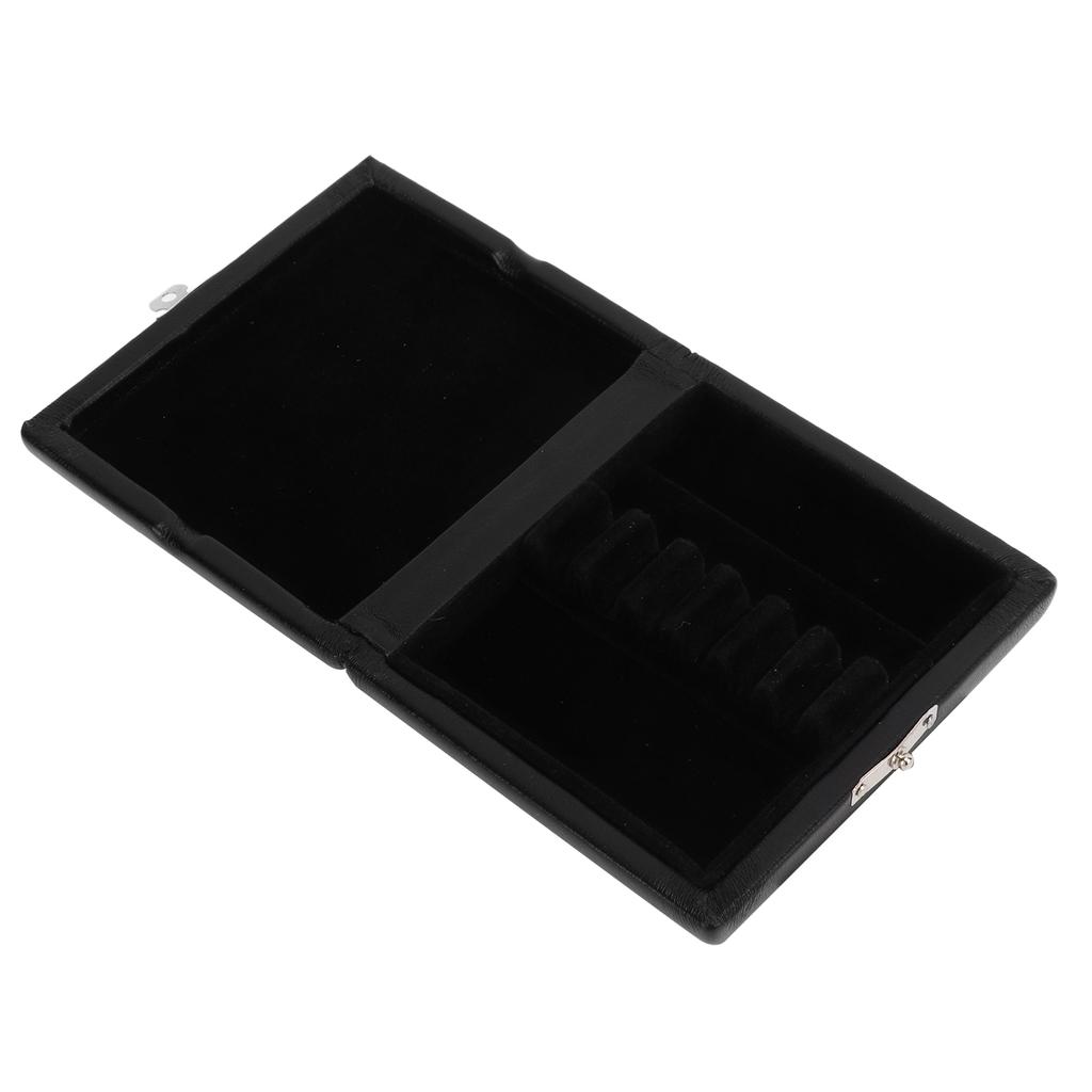 Røretuiholder PU-lær Oppbevaringsboks for 6 rør Obo Musikkinstrumenttilbehør