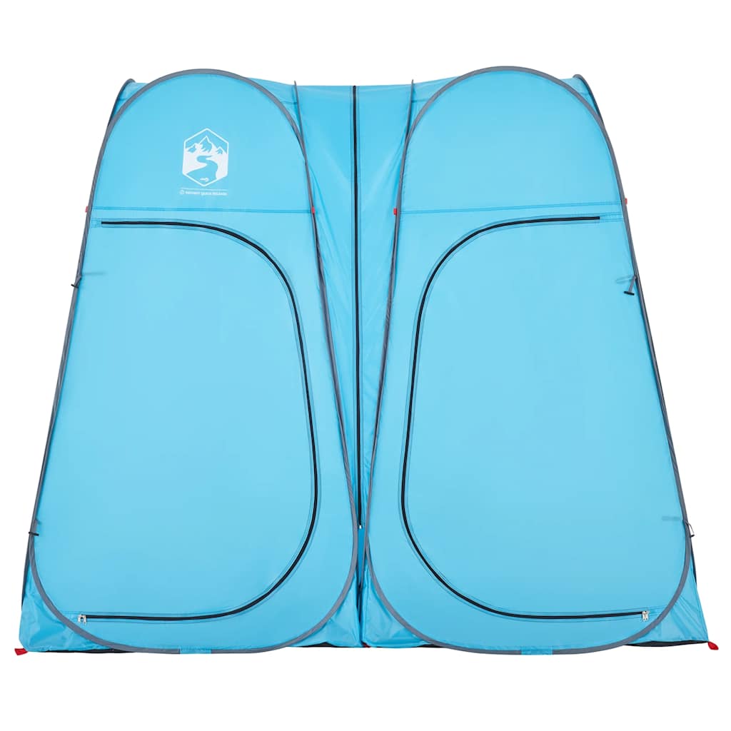 Privacy Pop Up Tent Blue Waterproof