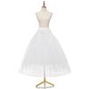 Wedding Dress Slip With Structured Tulle Layers Breathable A Line Underskirt For Bridal Gowns Boneless Petticoat 95cm