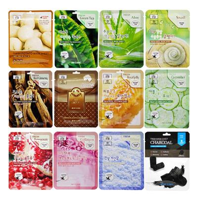 [3W CLINIC] Fresh Mask Sheet 23ml 12 Types [10pcs]