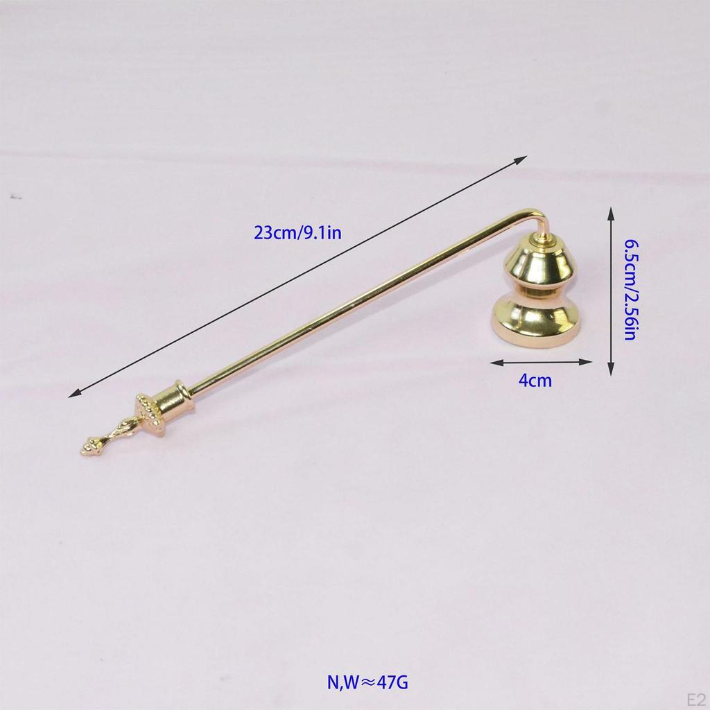Candle Extinguishing Tool Metal for Candles Lovers 4cm Bell Cover Accessory Wick Extinguish