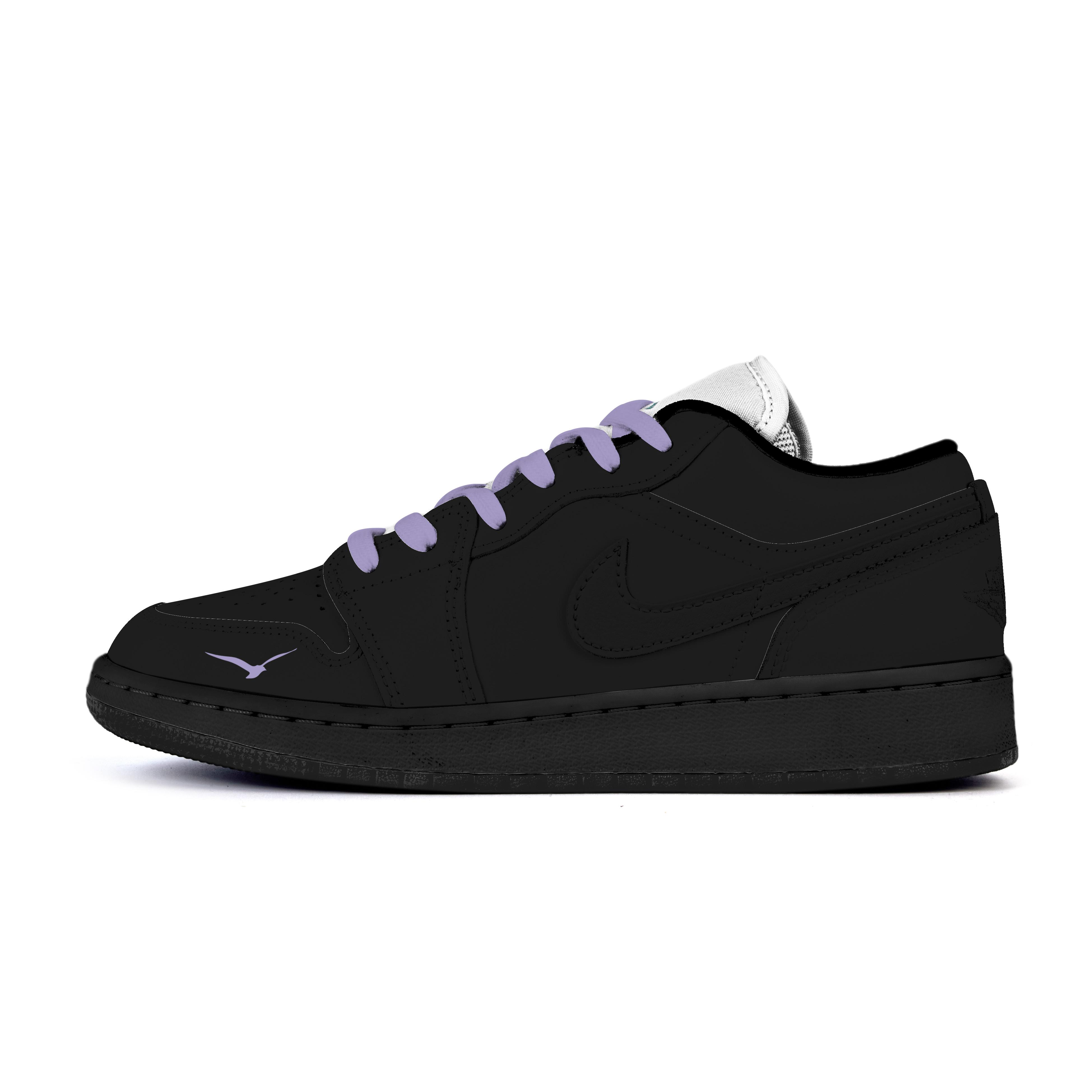 

Jordan Air Jordan 1 Low Leather Low top Vintage Basketball Shoes Women s Black 553560-131(Team354-) 39