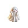 Mini Ghost Figurine Halloween Decorative Accent for Home Office Tabletop Desktop Ornament Ceramic Material Cute Design