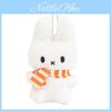 Plüsch Miffy Schlüsselanhänger mit gestreiftem Schal für Kinder und Jugendliche Geschenk