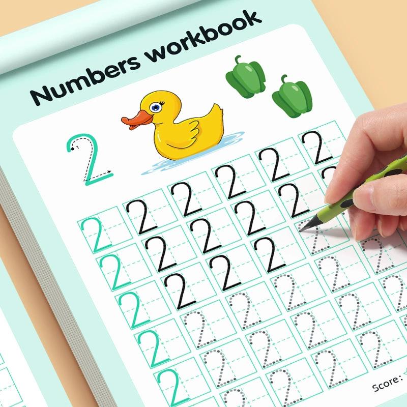 48 Page Children's Digital Tracking Exercise Book