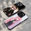 B-Bocchi-the-Rock Anime Handyhülle Für iPhone17,16,15,14,13,12,11,Mini,Pro,MAX,plus,Schwarz Matt Stoßfeste Hülle